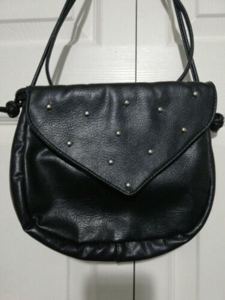 Moda Attiva Women's Crossbody Leather Studded - Picture 2 of 5